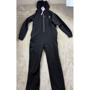 Savage X Fenty Forever Savage Black Hooded Jumpsuit Size S 1pc Romper
